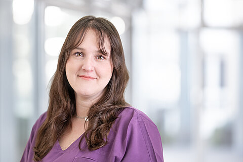 Portrait einer Mitarbeiterin der Onkologischen Schwerpunktpraxis Darmstadt