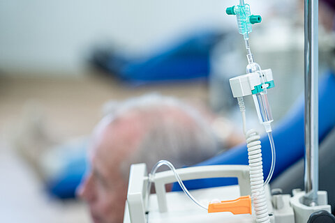 Detailaufnahme Infusion